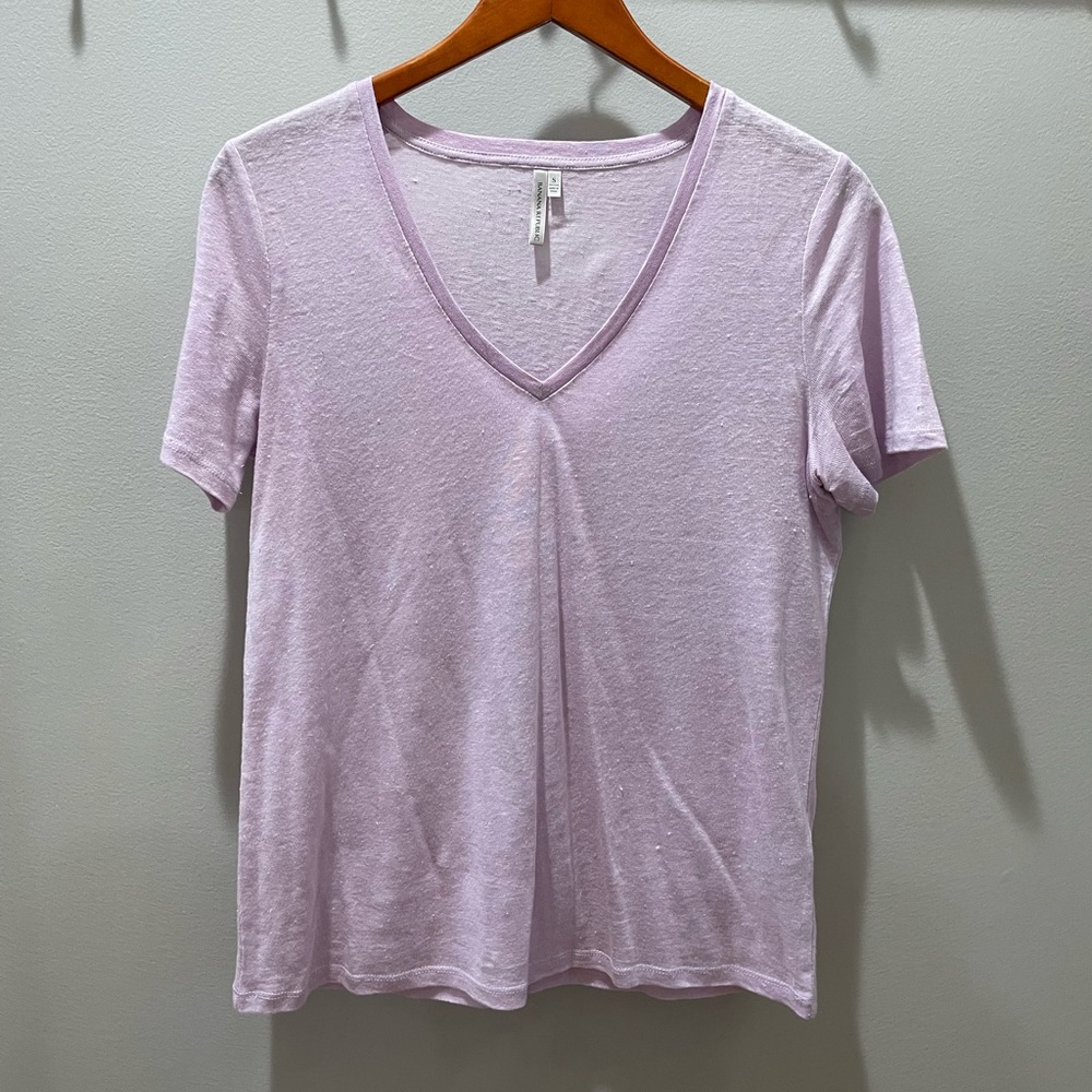 Banana Republic Short Sleeve Linen Shirt
